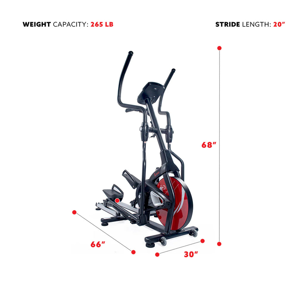 Stride Elliptical Machine Magnetic Fitness